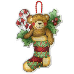70-08894 Bear Christmas Ornament